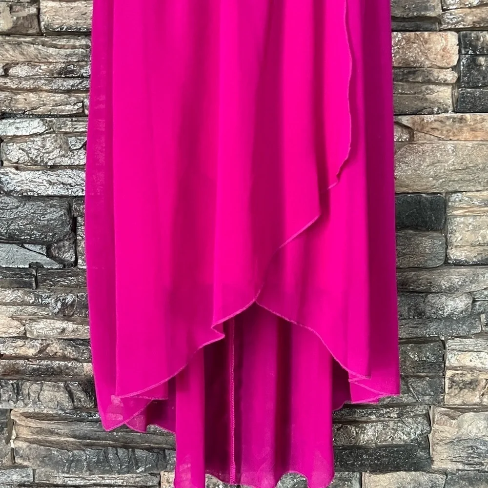 Elegant Pink and Black Kids Dress
